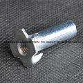 Blue Zinc Plated Furniture Four Prongs Tee Nut (CZ053)